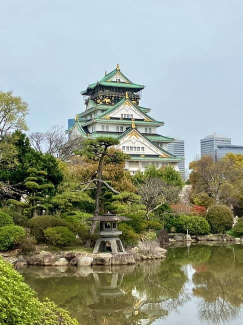 Osaka: Private and Fully Customized Tour with Hotel Meet Up - Osaka Castle gives the day a broad opening