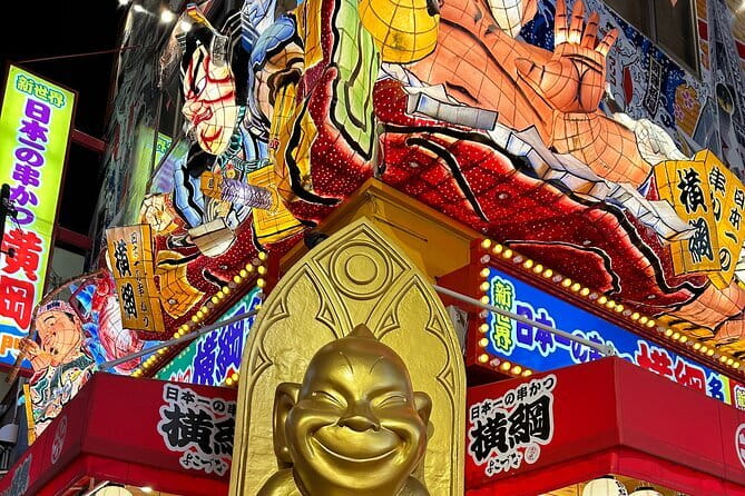 Osaka Private Tour with a Local Guide (Must See Places in 1 Day) - Shinsekai: old-school Osaka around Tsutenkaku