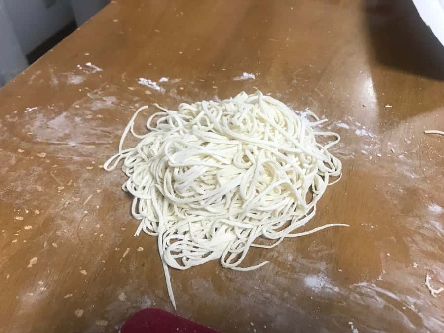 Osaka: Ramen and Gyoza Cooking Class in Dotonbori - Fold gyoza while the dough rests