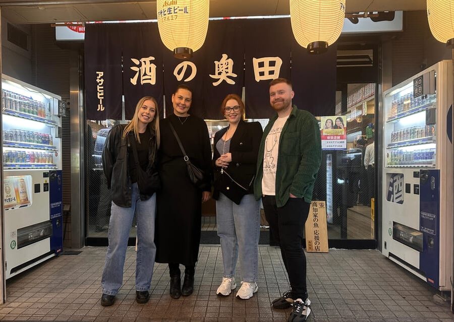 Osaka: Small Group, Big Flavors & Hidden Local Secrets Tour - A short train ride changes the mood in Kyobashi