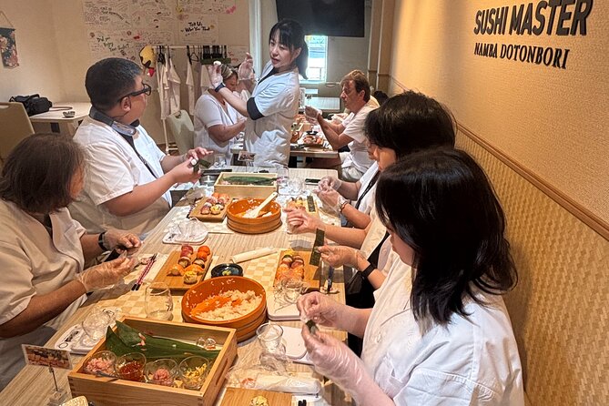 Osaka Sushi Making Class – Hands-On Nigiri & Rolls (Same-Day OK) - Starting near Namba Station