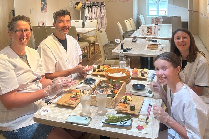 Osaka Sushi Making Class – Hands-On Nigiri & Rolls (Same-Day OK) - Shaping nigiri and rolls