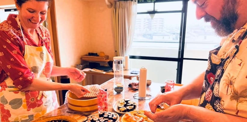 Osaka Sushi Miso soup Adventure: A Journey of Exotic Flavors - Tamagoyaki and miso soup round out the meal