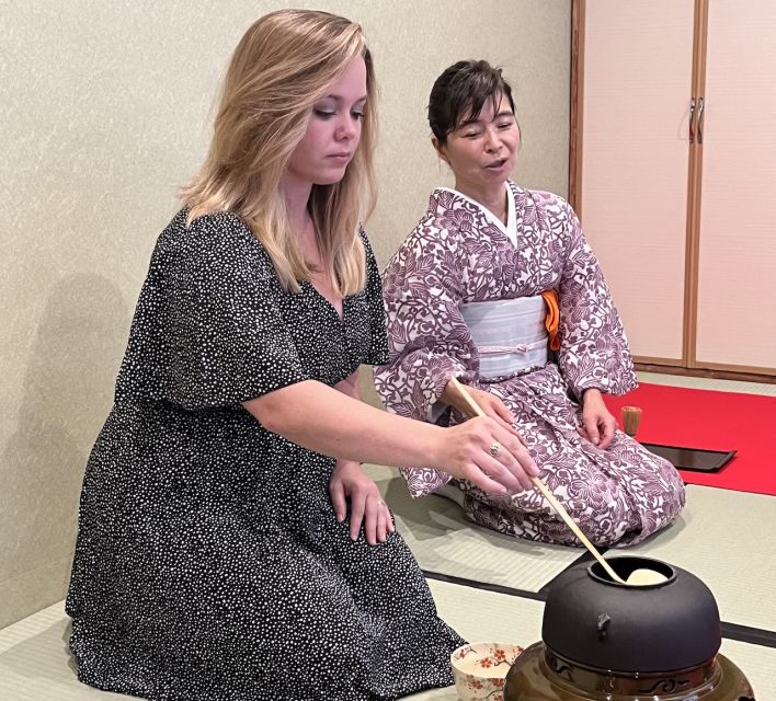 Osaka: Tea Ceremony Experience - Find the second-floor entrance without a scramble