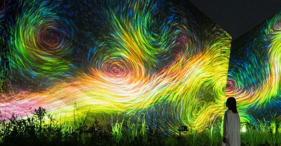 Osaka: teamLab Botanical Garden Entry Ticket - Start with the plants and the central pond
