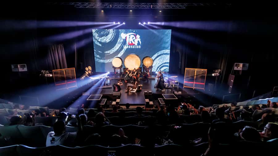 Osaka: UTAGE Japanese Taiko Live Show - Close seats make the performance feel personal