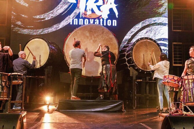 Osaka: UTAGE Modern Japanese Taiko Live Show - Audience participation puts you in the show