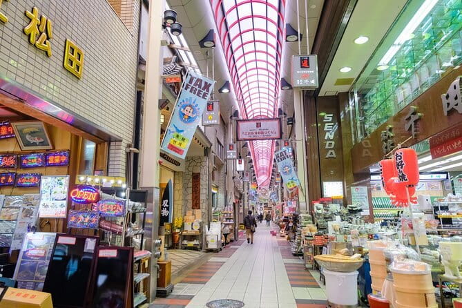 Osaka Walking Tour to Local Gems, Food & Culture - Dōguya-suji closes with tools for the kitchen