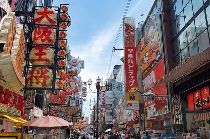 Osaka: Walking Tour to Local Gems, Food & Culture - Dotonbori: Osaka in full display