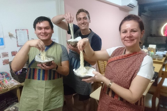 Ramen and Gyoza Cooking Class in Osaka - Shaping two kinds of gyoza