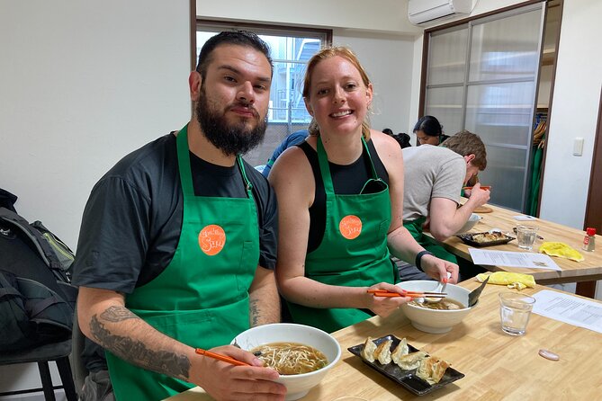 Ramen and Gyoza Cooking Class in Osaka Dotonbori - A Dotonbori cooking class in an apartment kitchen