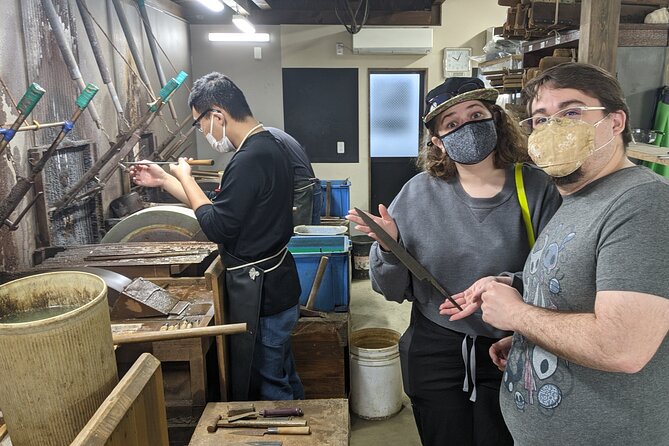 Sakai - Knife Factory and Craft Walking Tour - Who should book this Sakai walk?