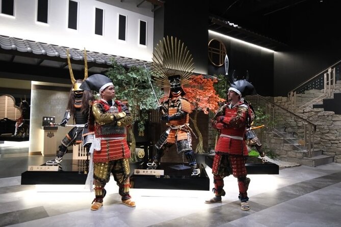 Samurai dress-up and shows, plus Tea Ceremony & Calligraphy - At a glance