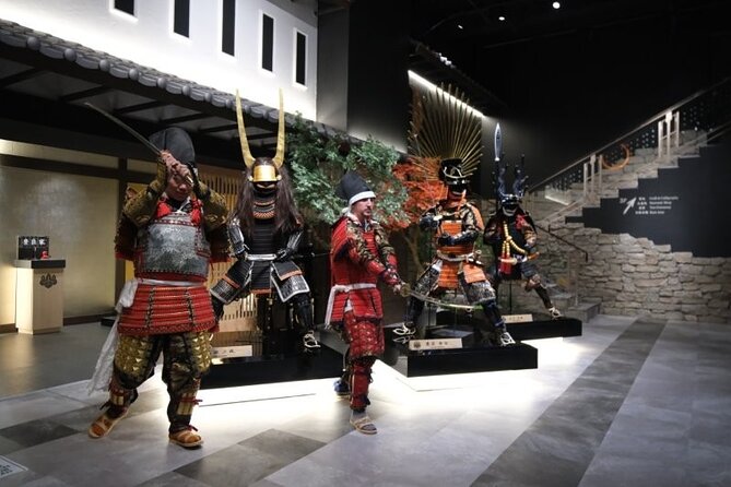 Samurai dress-up and shows, plus Tea Ceremony & Calligraphy - Samurai armor, sword action and live music