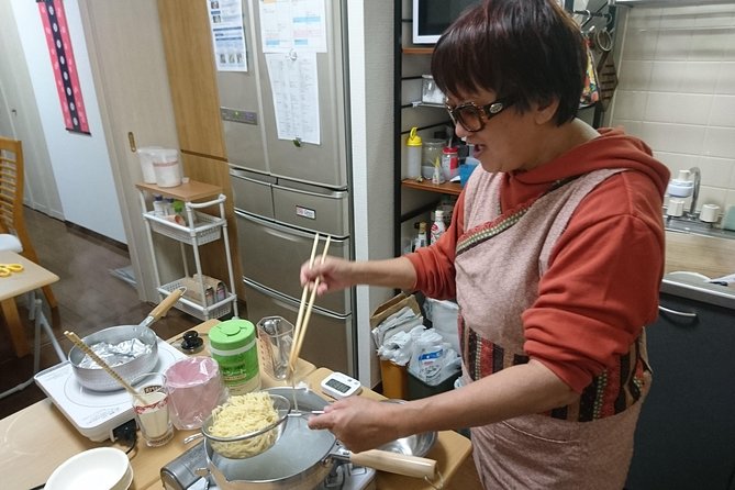 Three Types of Ramen Cooking Class in Osaka - Sitting down to eat what you made