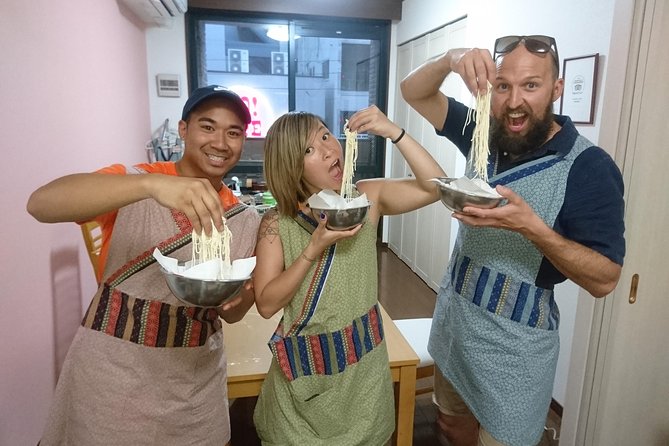 Three Types of Ramen Cooking Class in Osaka - Three broths and three topping combinations