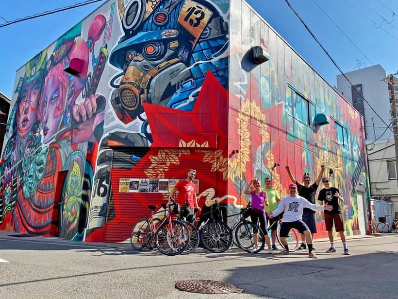 Urban Canvas: Osaka Street Art Bike Tour - What to know before you go