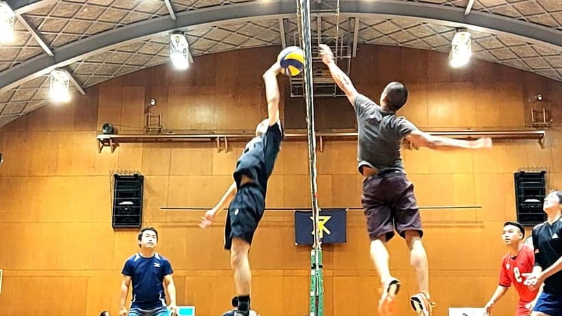 Volleyball in Osaka, Kobe & Kyoto with locals! - A local court makes a good change of pace